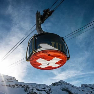 Ver neve juntos pela primeira vez: Monte Titlis